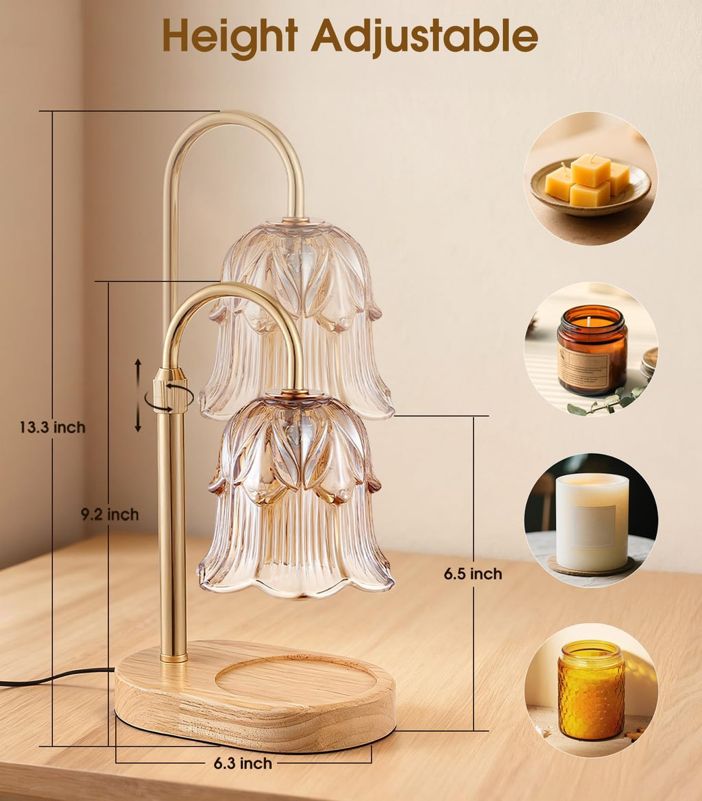 🕯️✨ CozyGlow Candle Warmer Lamp 🌙💡