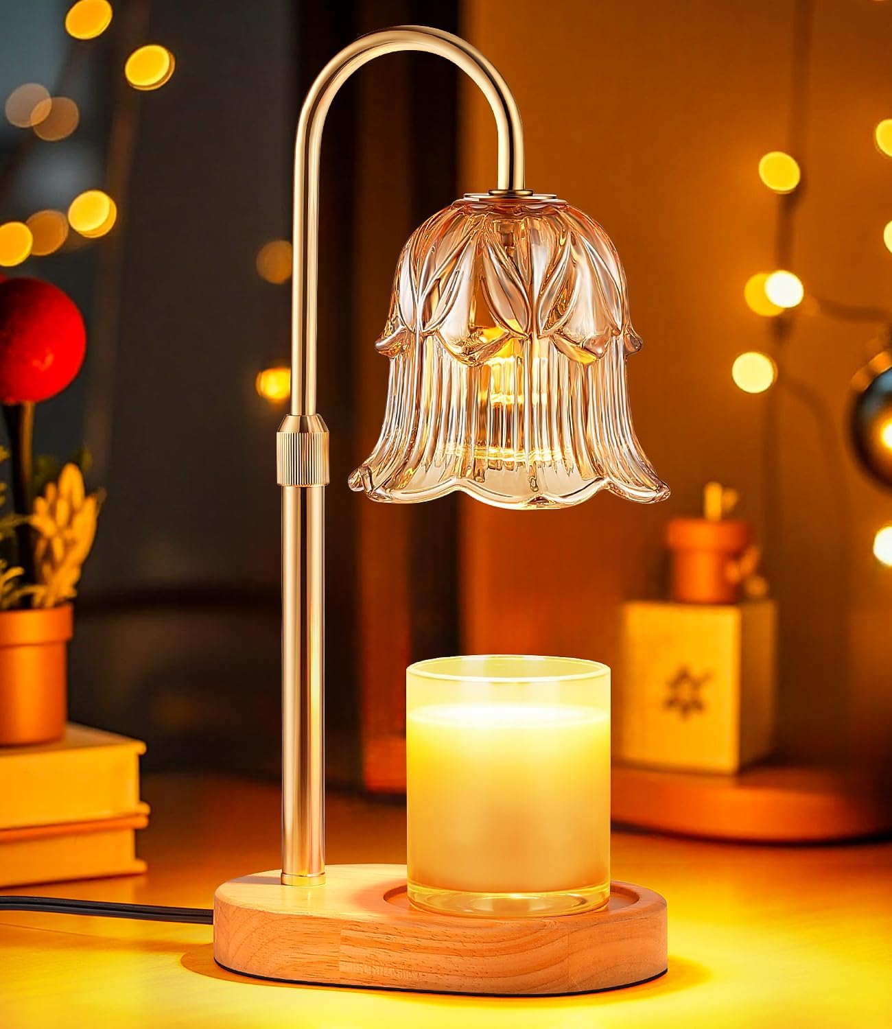 🕯️✨ CozyGlow Candle Warmer Lamp 🌙💡