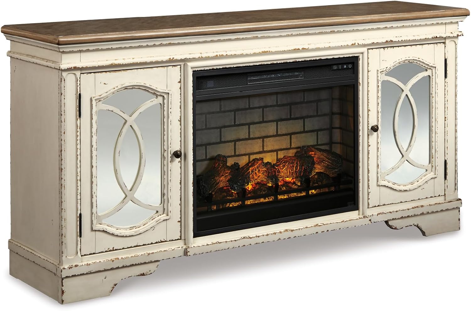 Electric Fireplace Heater with Remote 🔥 Stylish Modern Home Heater & Cozy Ambiance – Adjustable Flame & Heat Settings, Perfect for Living Room, Bedroom, or Office