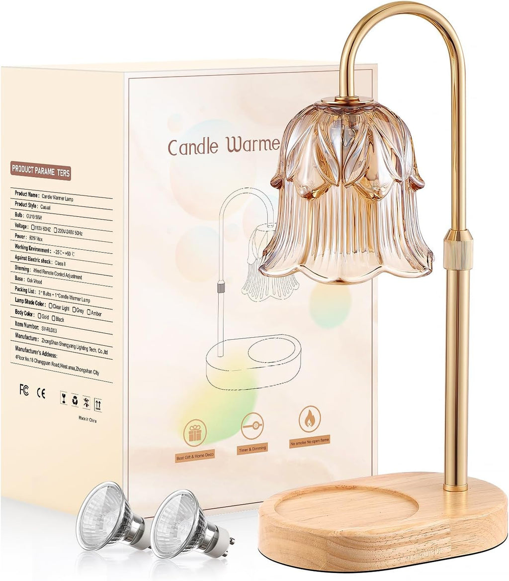 🕯️✨ CozyGlow Candle Warmer Lamp 🌙💡
