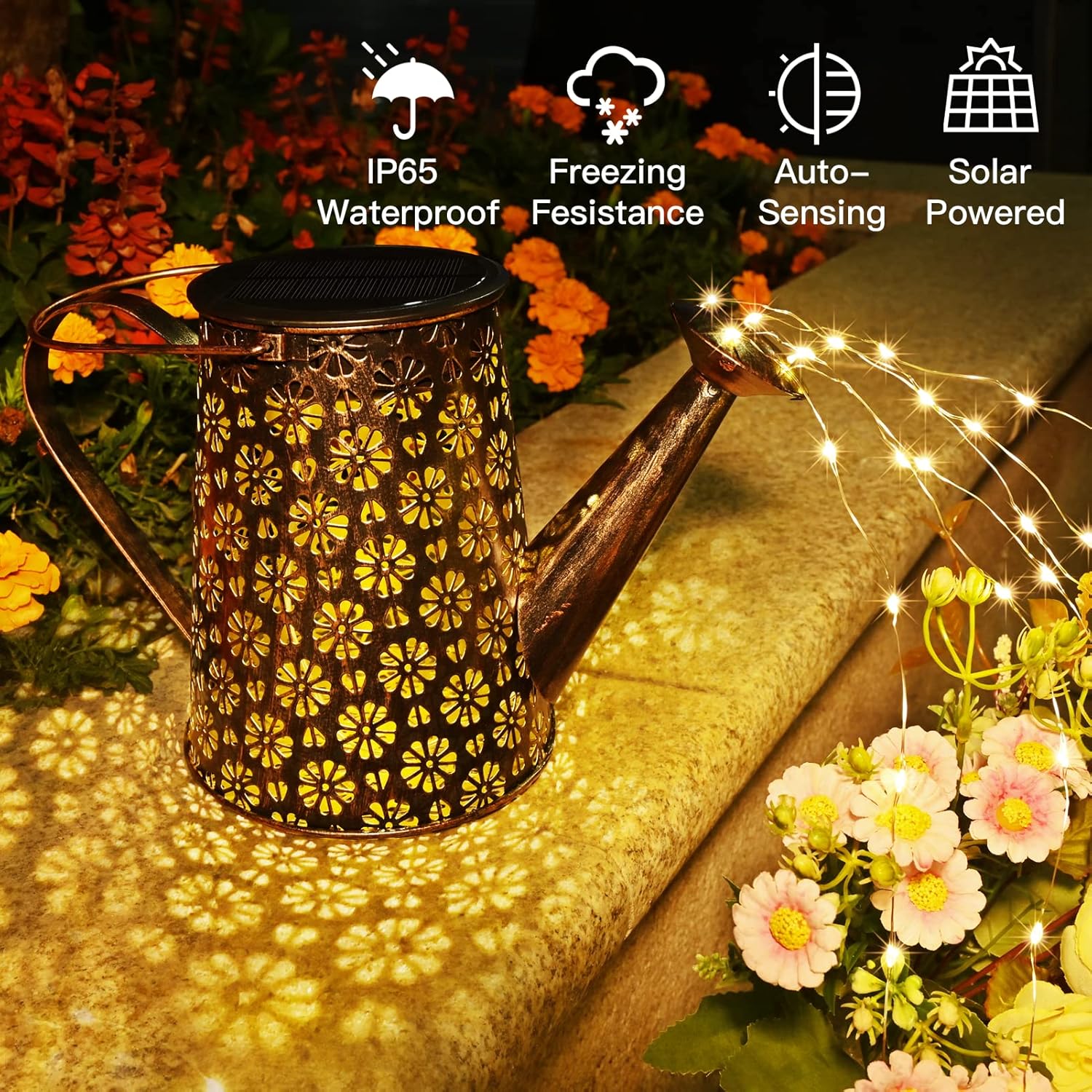 Solar Watering Can Lanterns – Outdoor Garden Lights 🌞 Waterproof Hanging Decor for Yard, Patio & Pathway ✨ Perfect Gift for Garden Lovers