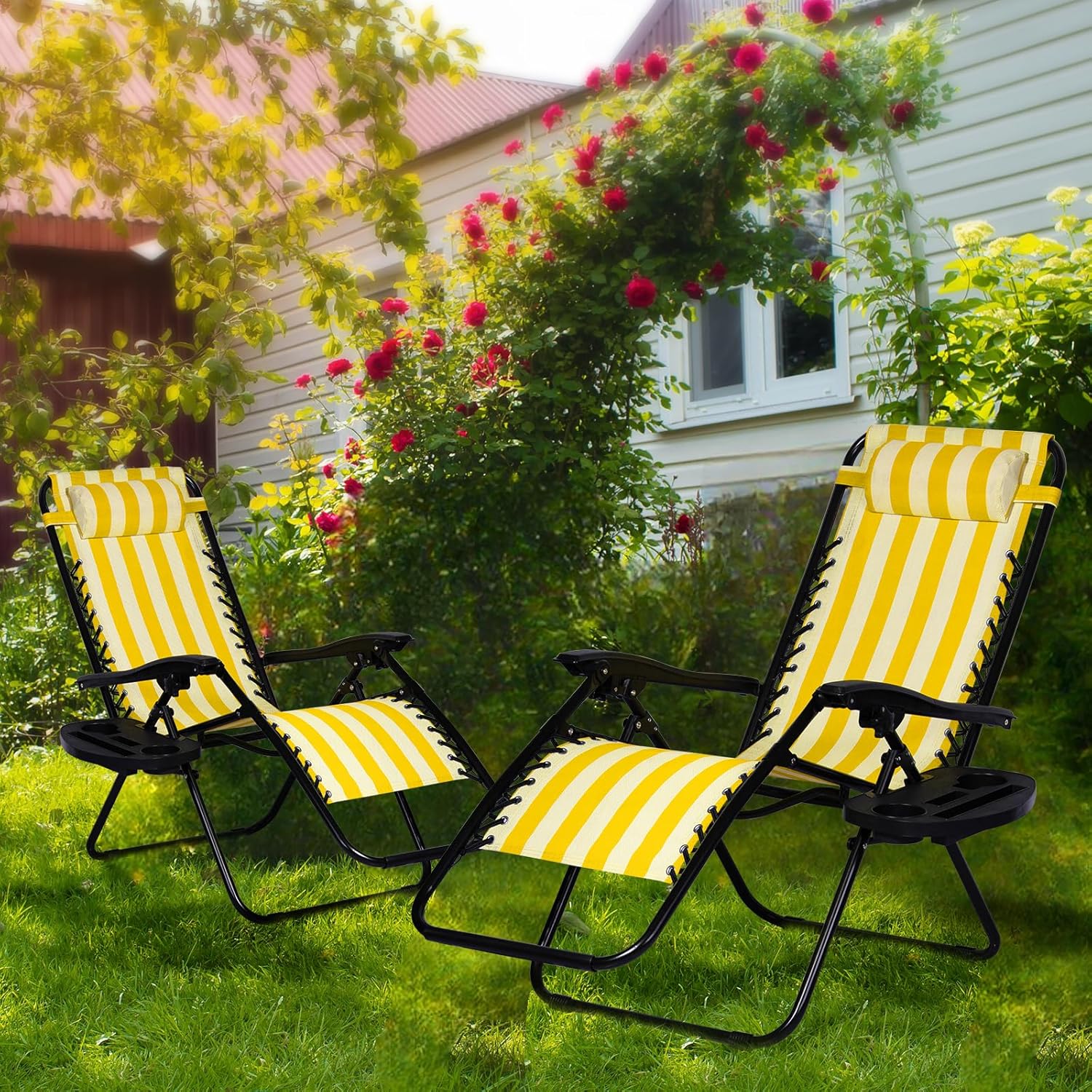 Relaxing Recliner Chair 🛋️ Adjustable Headrest & Comfortable Seating 💤 Perfect for Living Room, Patio & Home Lounge