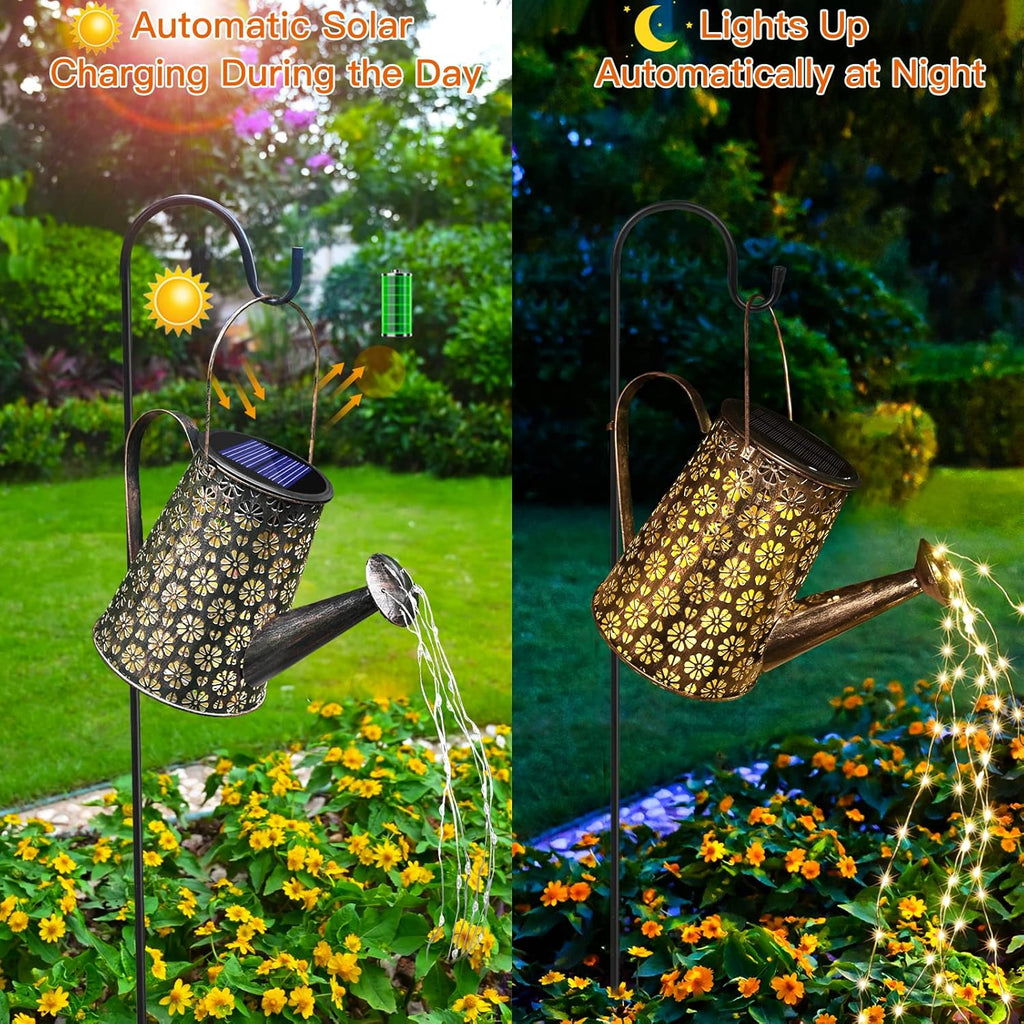 Solar Watering Can Lanterns – Outdoor Garden Lights 🌞 Waterproof Hanging Decor for Yard, Patio & Pathway ✨ Perfect Gift for Garden Lovers
