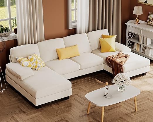 U-Shaped Sectional Sofa Couch – Modern Comfort for Living Room, Apartment & Home 🛋️ Cozy, Spacious & Stylish Seating