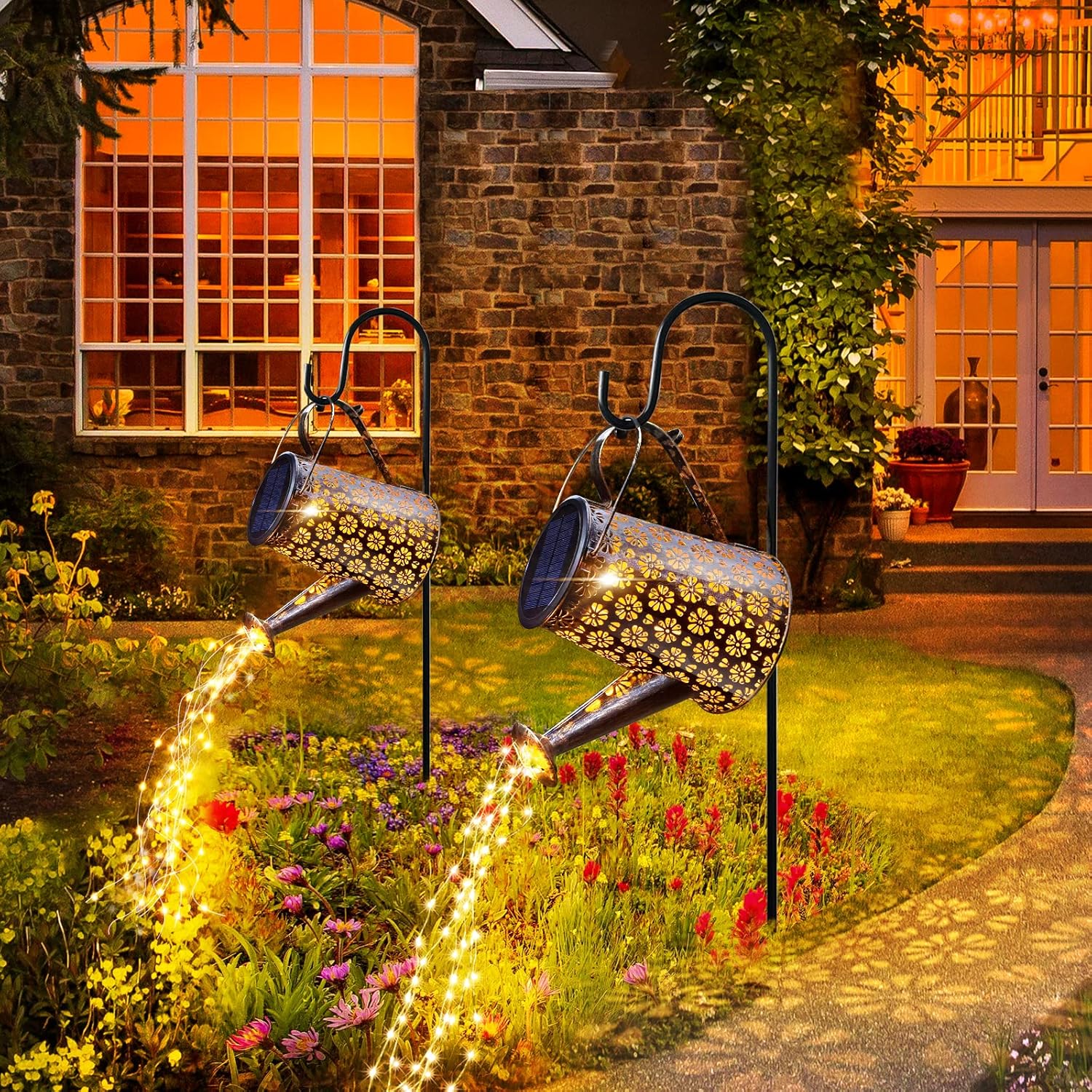 Solar Watering Can Lanterns – Outdoor Garden Lights 🌞 Waterproof Hanging Decor for Yard, Patio & Pathway ✨ Perfect Gift for Garden Lovers